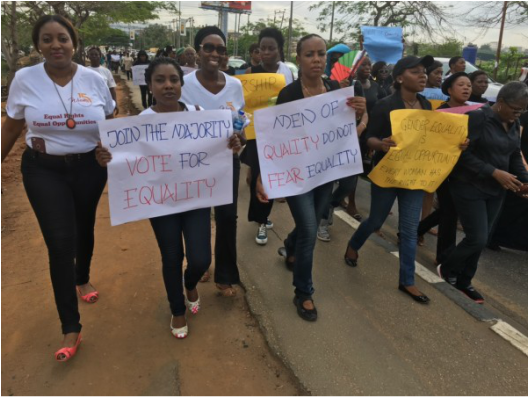 Women Advocate for through Protest - NIGERIAN NGO